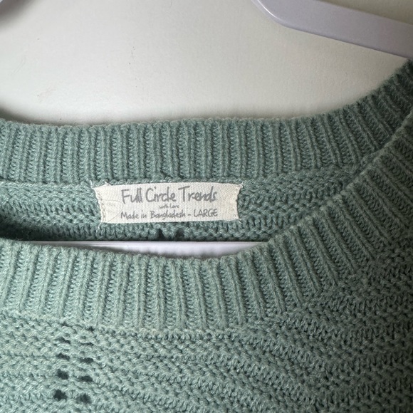 Green Knit Sweater - Picture 5 of 5